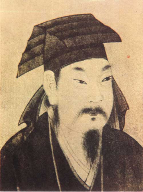 Painting of Wang Xizhi by a later Yuan Dynasty artist.